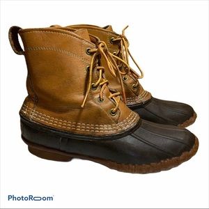 VINTAGE LL bean Maine hunting duck boots Size 7